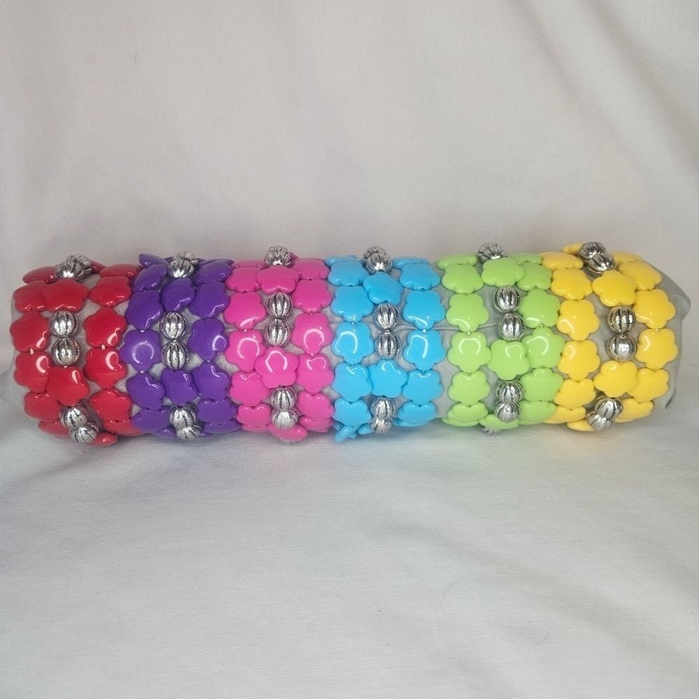 Flower Bracelets Stacking Set NWT